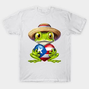Puerto Rico Coqui Frog T-Shirt